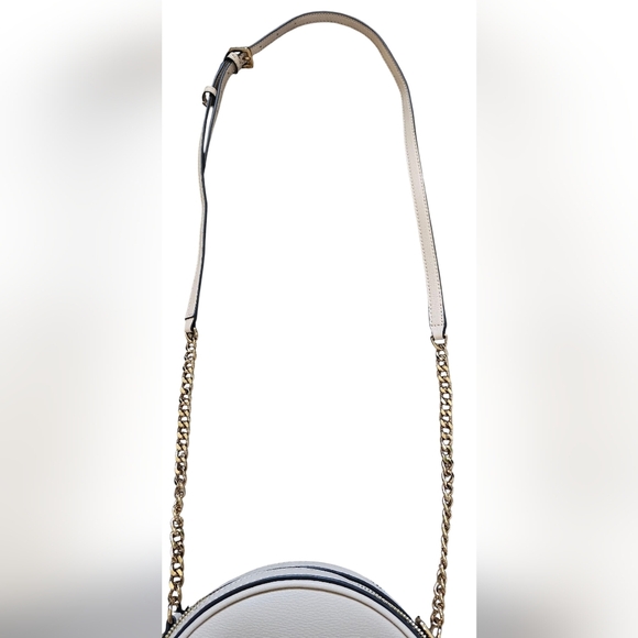 Karl Lagerfeld Paris Maybelle Round Crossbody Bag In Color Shell, New With Tags - Picture 3 of 10